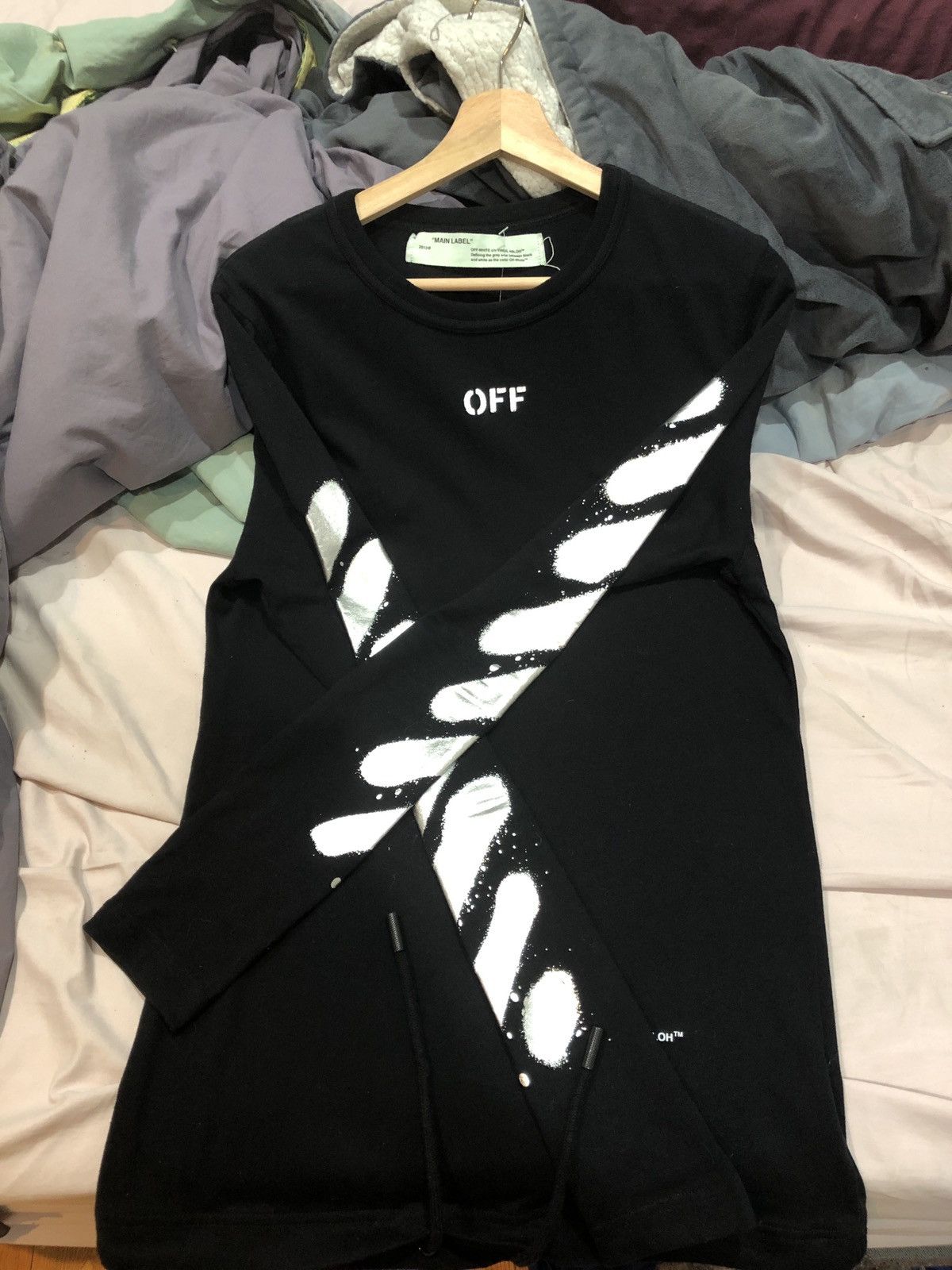 Barneys New York × Off-White Barneys New York Off-White Frame Of Mind L/S Tee Size US XS / EU 42 / 0 - 4 Thumbnail