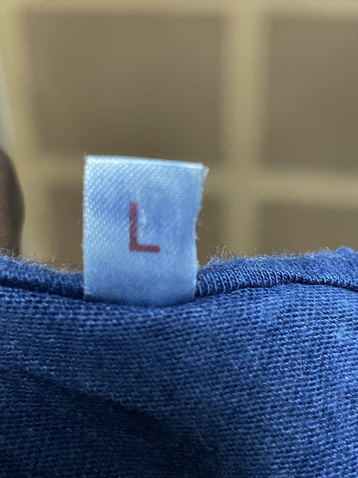 Blue Blue Japan × Japanese Brand Rare Blue Blue Big Logo Tee Size US L / EU 52-54 / 3 - 4 Thumbnail
