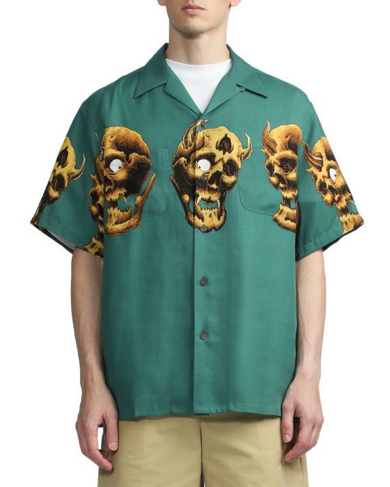 Wacko Maria WACKO MARIA X 56 TATTOO STUDIO HAWAIIAN SHIRT | Grailed