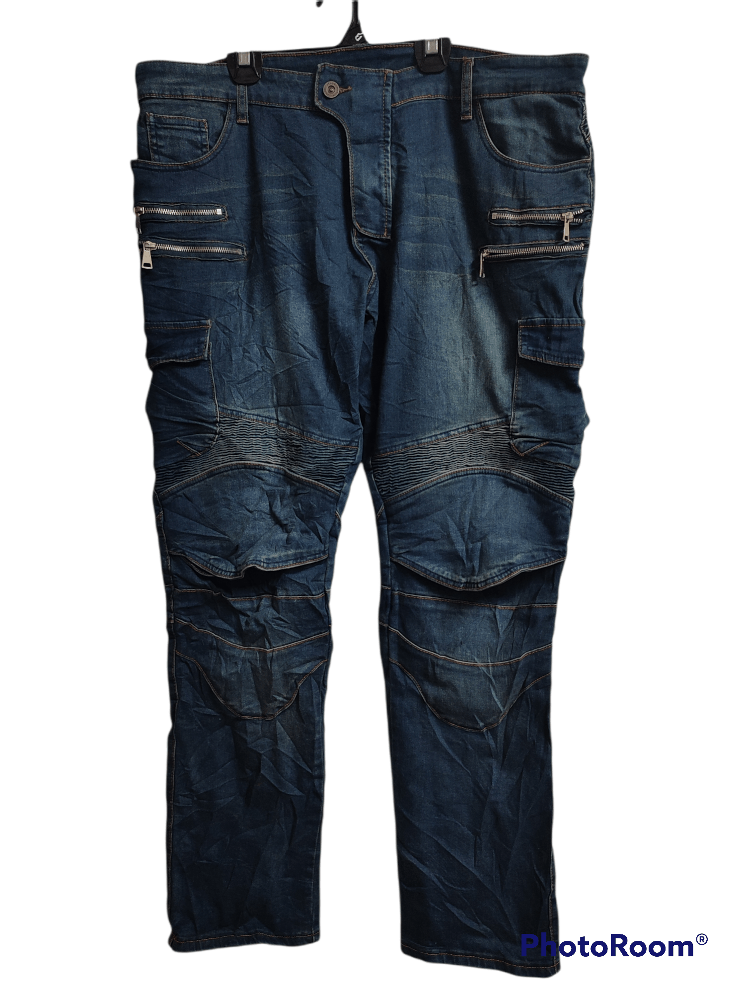 Motopants bikers jeans BIG SIZE