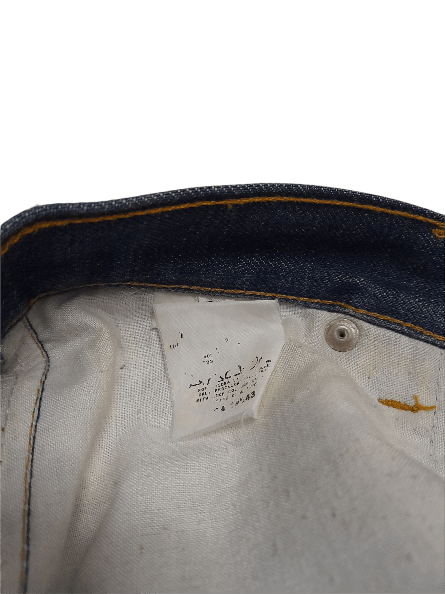 Vintage 1998 HELMUT LANG DENIM (D576) Size US 26 / EU 42 - 11 Thumbnail