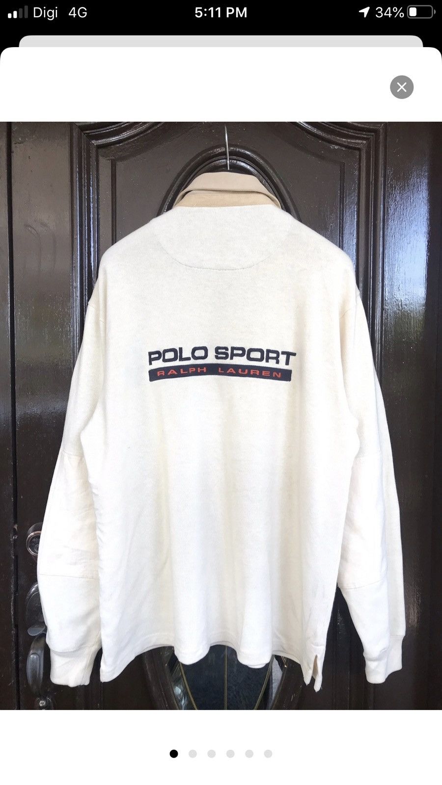 Polo Ralph Lauren × RRL Ralph Lauren × Ralph Lauren Sport 💥 Vintage Polo Ralph Lauren Sportman Halfzip Sweater Size US L / EU 52-54 / 3 - 1 Thumbnail
