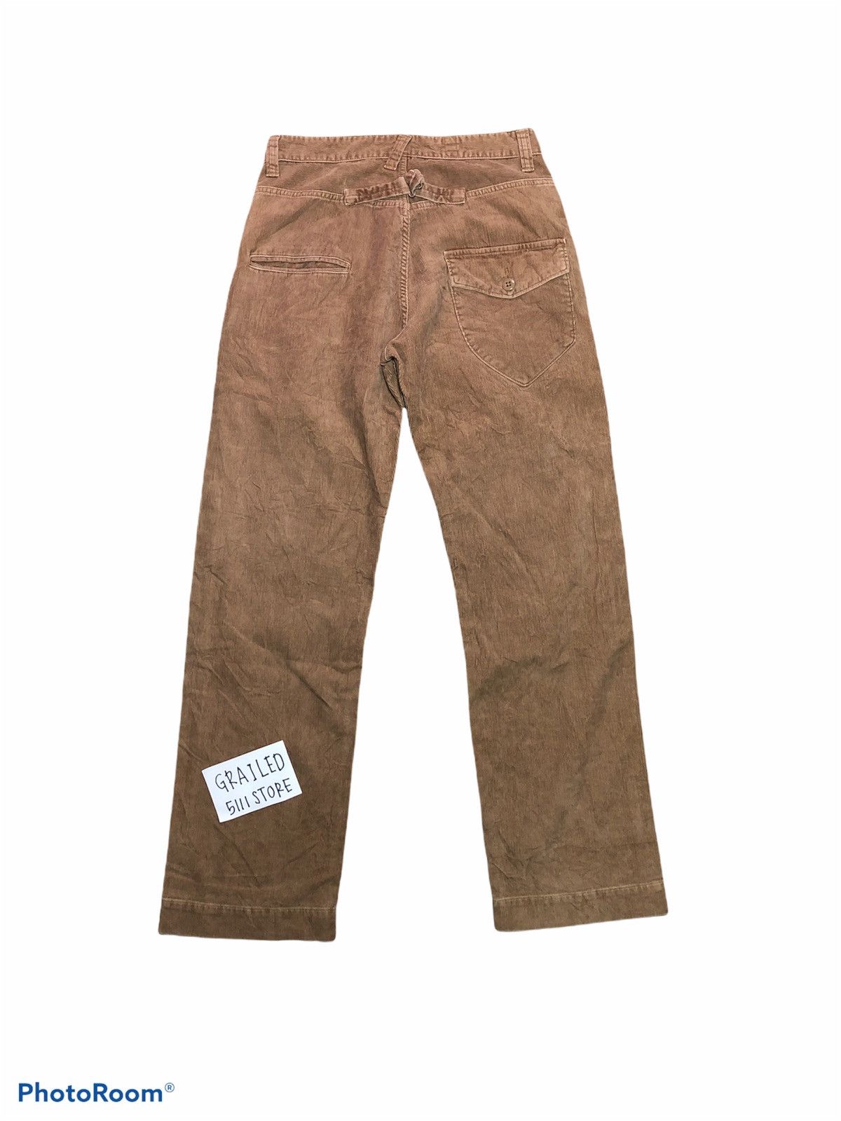 Japanese Brand × KATO KATO 6 Pocket Buckle Back Corduroy Pant Size US 29 - 2 Thumbnail