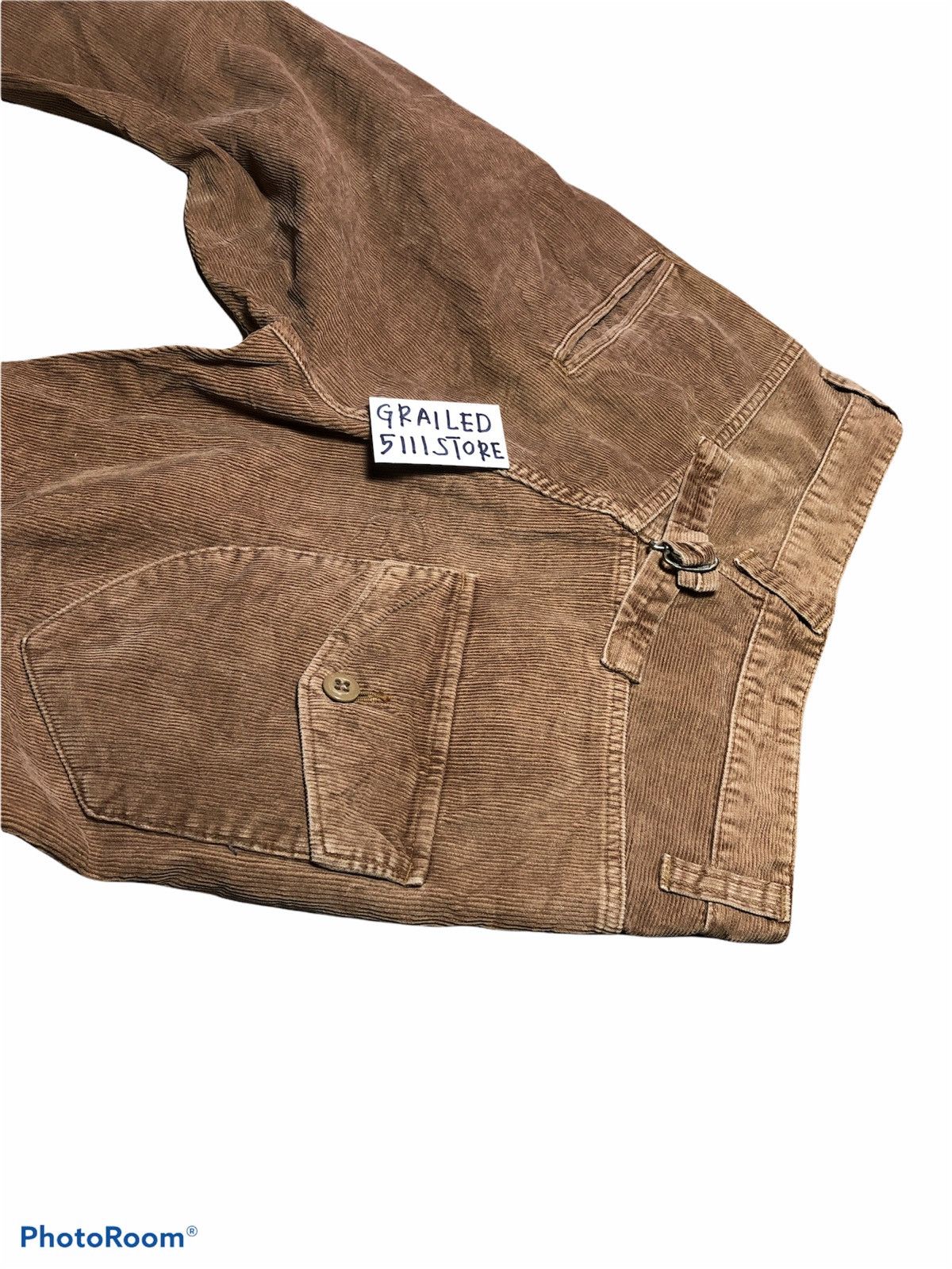 Japanese Brand × KATO KATO 6 Pocket Buckle Back Corduroy Pant Size US 29 - 5 Thumbnail