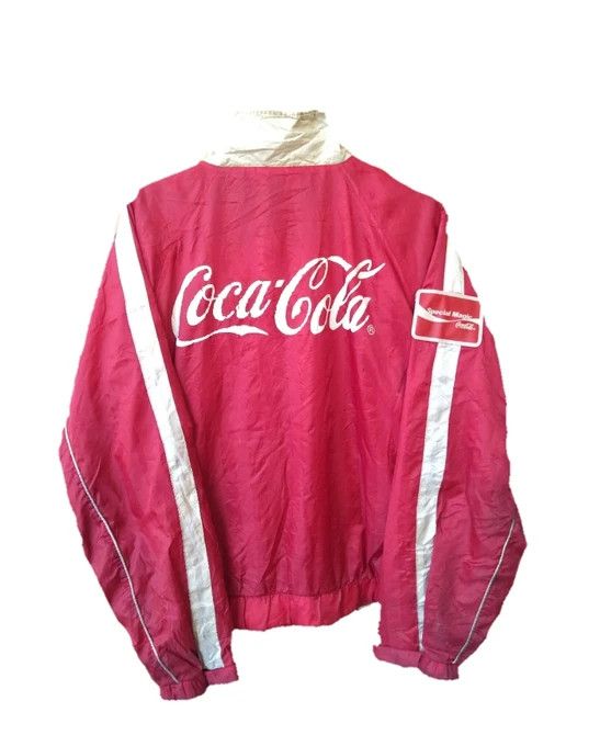 Coca Cola 90s COCA COLA SPECIAL MAGIC WINDBREAKERS Size US L / EU 52-54 / 3 - 1 Thumbnail