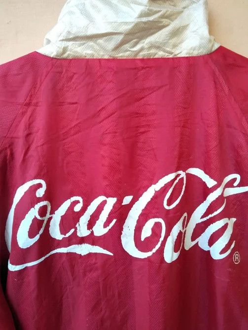 Coca Cola 90s COCA COLA SPECIAL MAGIC WINDBREAKERS Size US L / EU 52-54 / 3 - 4 Thumbnail