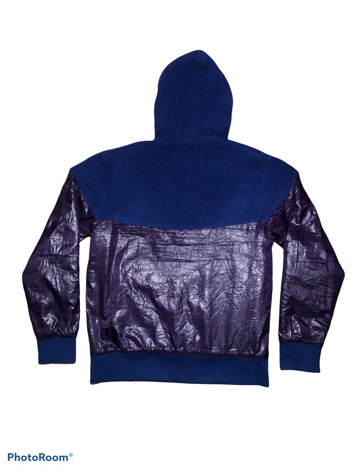 Japanese Brand Reversible Fleece Hooded Zipper by Flash Report Size US L / EU 52-54 / 3 - 4 Thumbnail