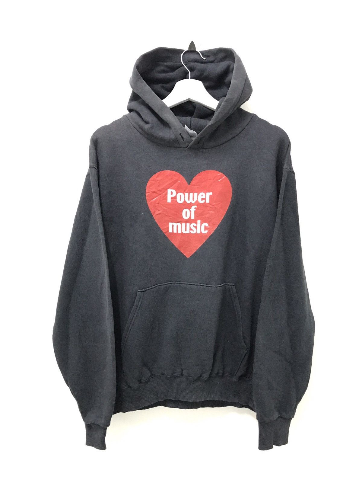 💥 Vintage Power of Music Hoodie Sweater