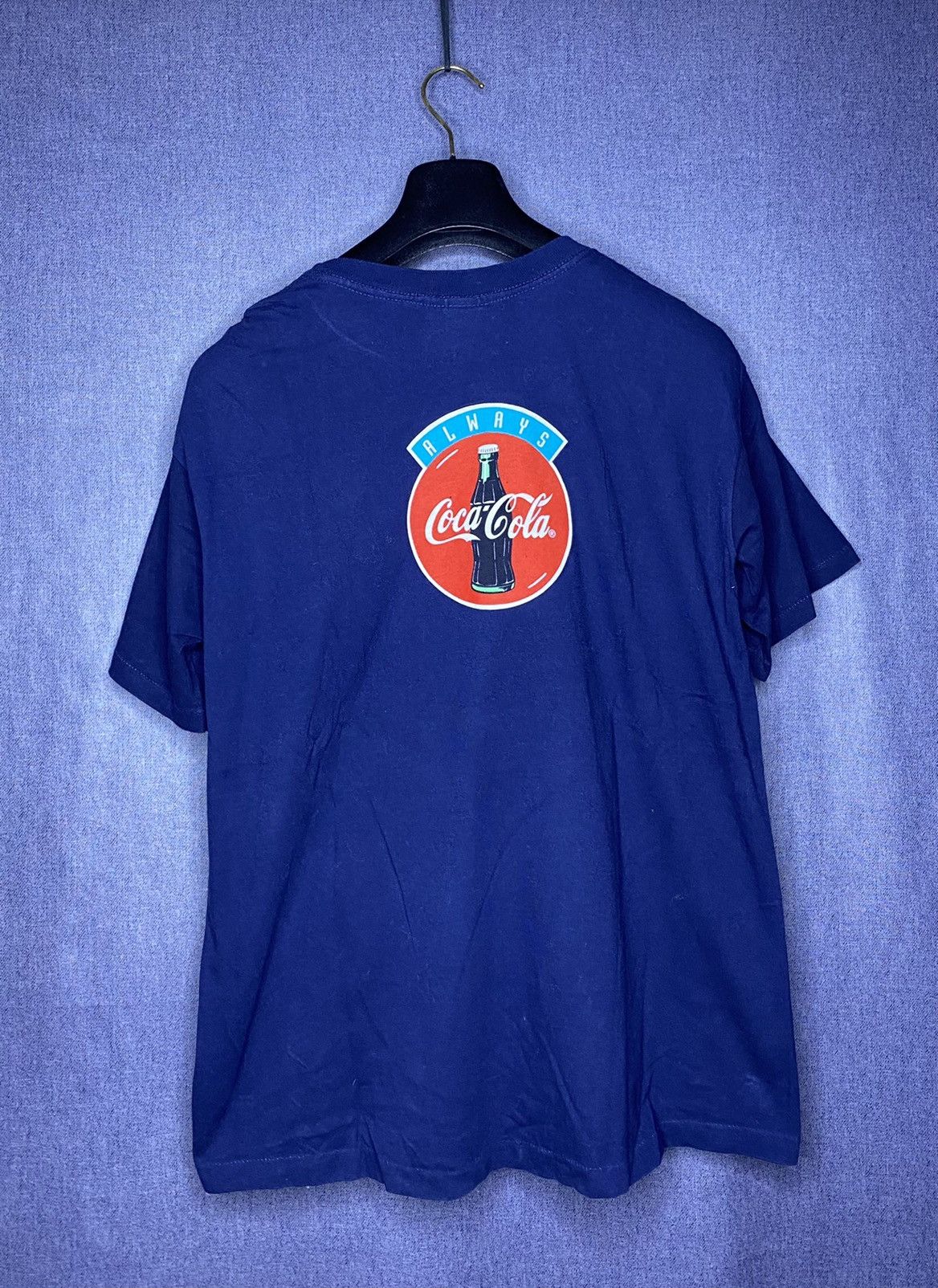 Coca Cola × Vintage Coca Cola vintage 90s Tee T Shirt Polar Bear Size US XL / EU 56 / 4 - 2 Thumbnail