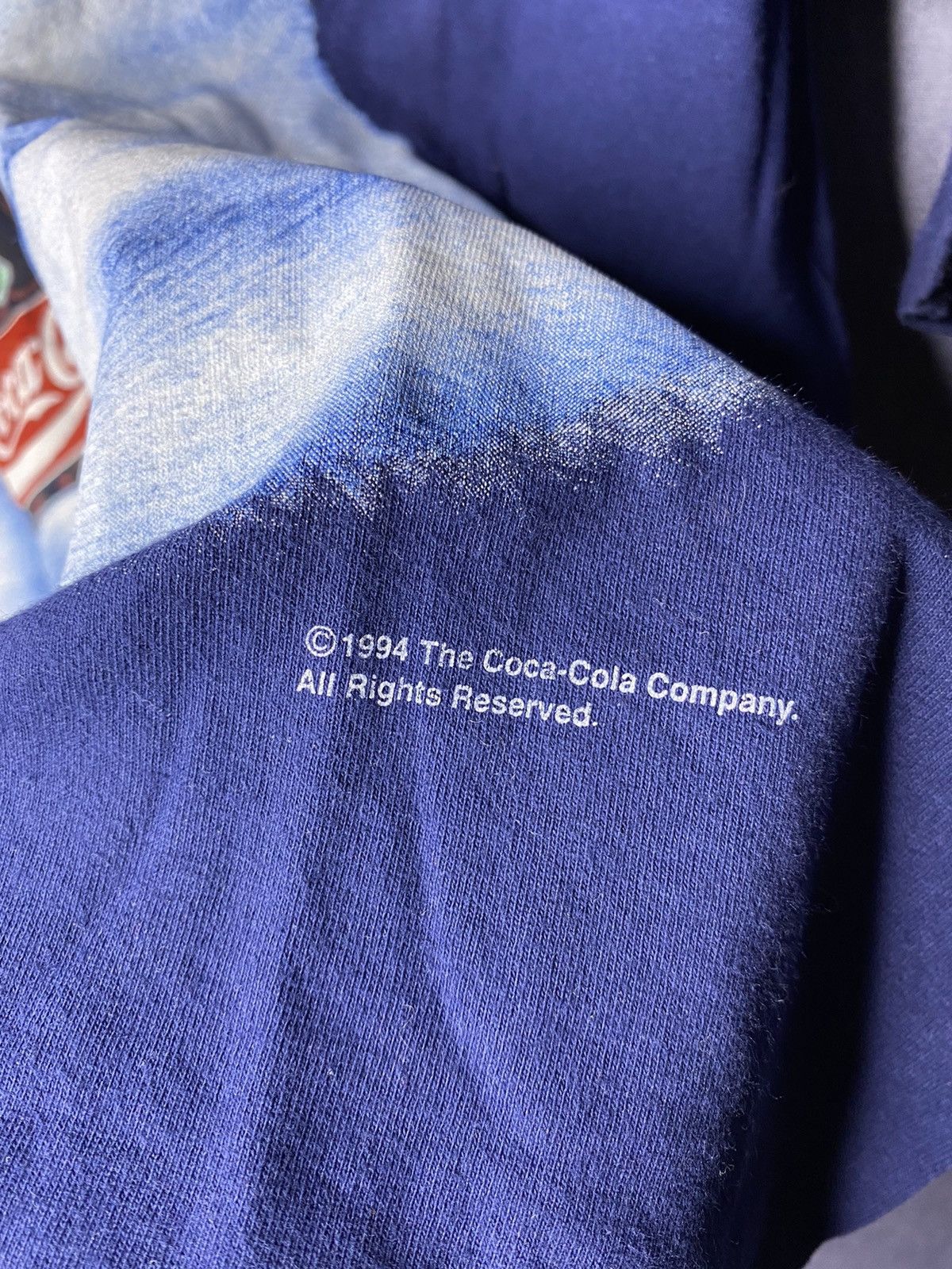 Coca Cola × Vintage Coca Cola vintage 90s Tee T Shirt Polar Bear Size US XL / EU 56 / 4 - 3 Thumbnail