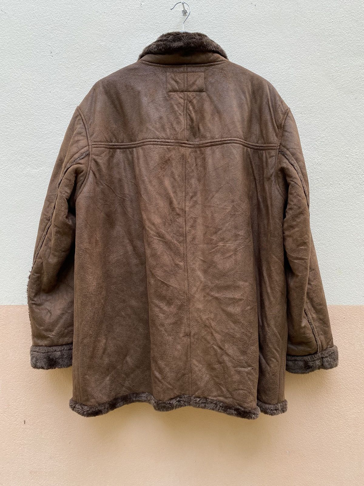 Japanese Brand × Kansai Yamamoto Kansai jeans shearling fur jackets Size US XL / EU 56 / 4 - 5 Thumbnail