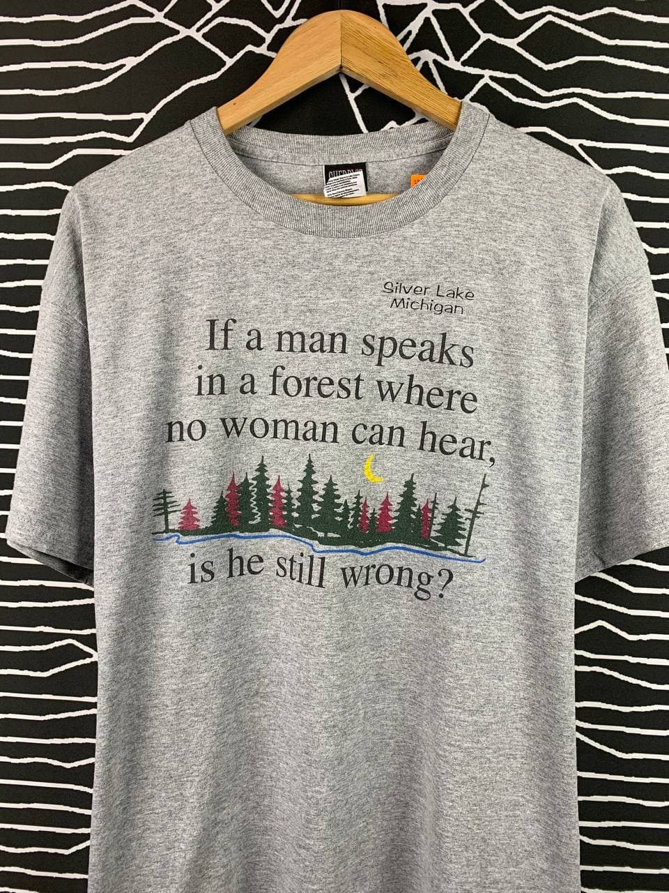 Vintage Vtg Sherry's Tag Quote Statement Tee Earth Nature Tshirt Size US XL / EU 56 / 4 - 2 Thumbnail