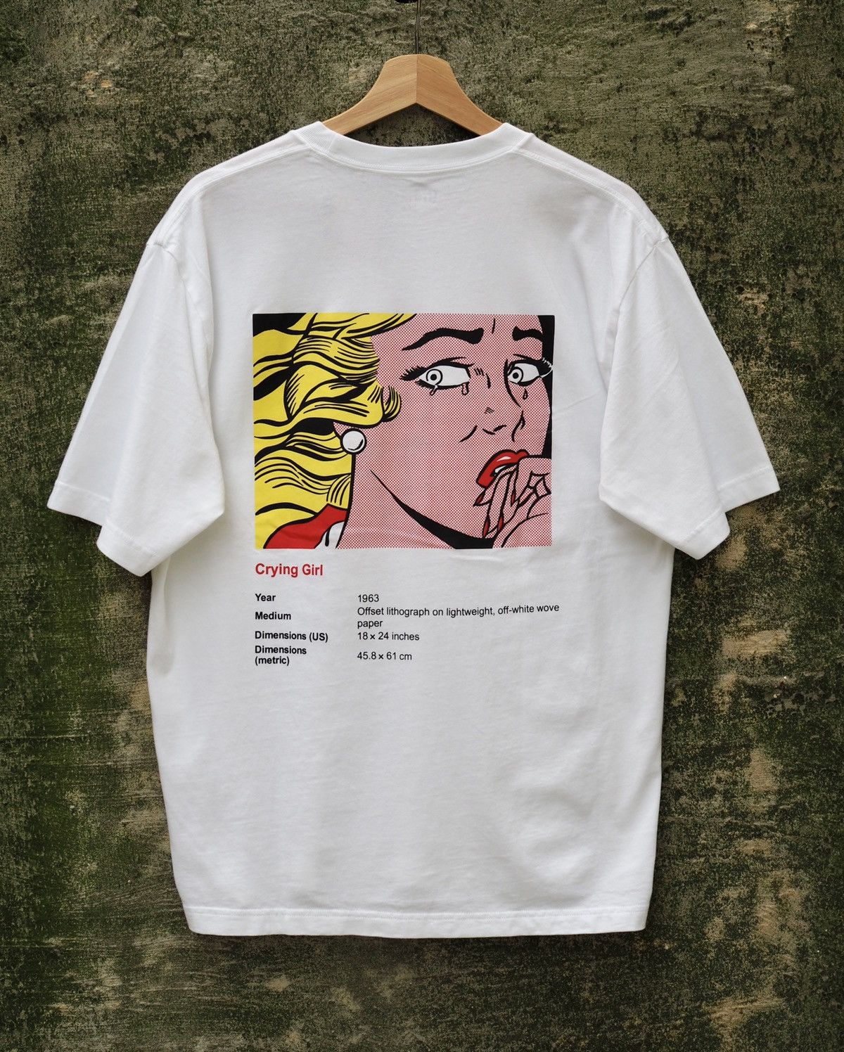 Uniqlo Roy Lichtenstein x uniqlo art graphic oversized T shirt M | Grailed