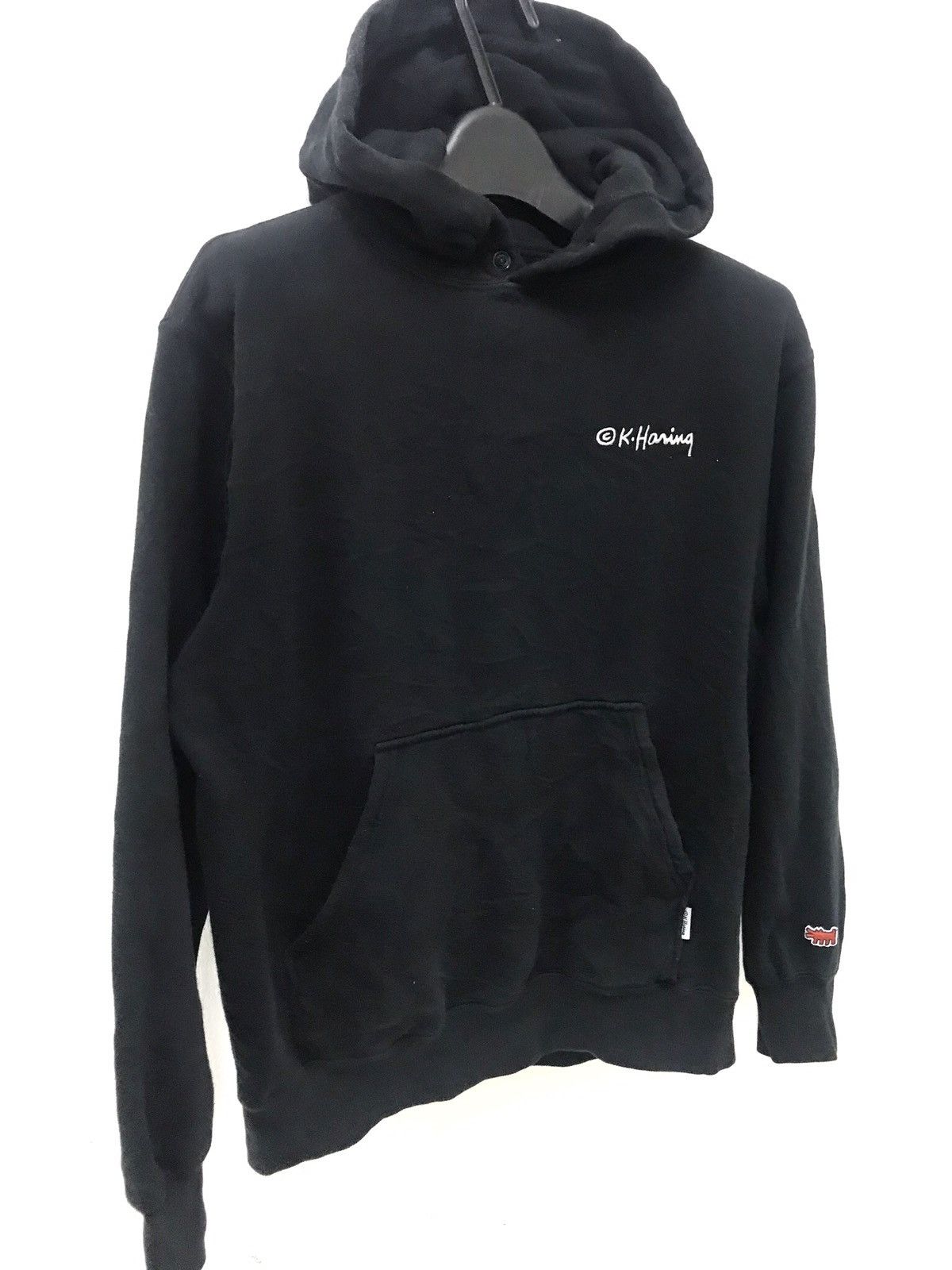 Keith Haring × Vintage 💥 90s KEITH HARING PULLOVER HOODIE SWEATER Size US S / EU 44-46 / 1 - 4 Thumbnail