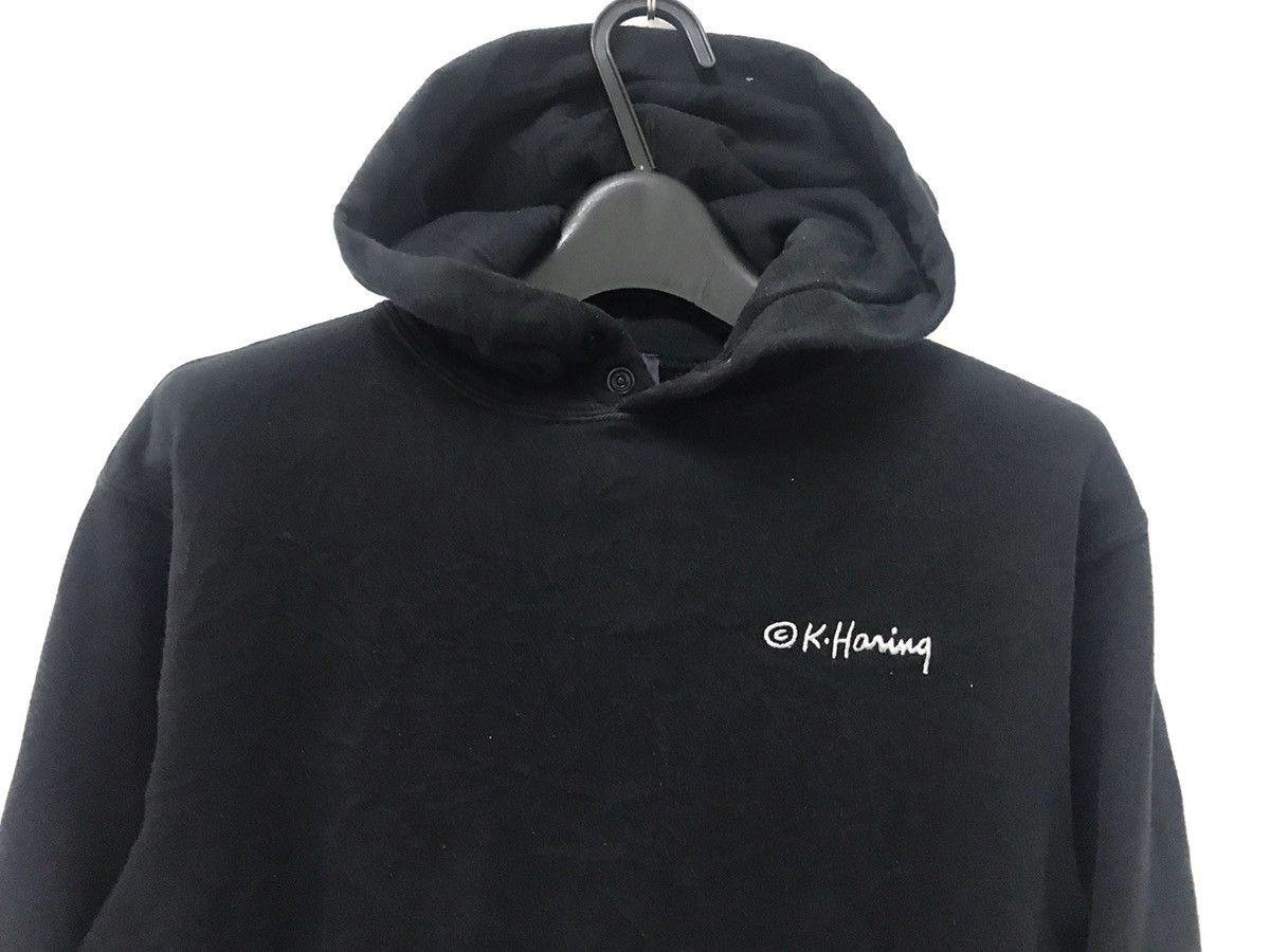 Keith Haring × Vintage 💥 90s KEITH HARING PULLOVER HOODIE SWEATER Size US S / EU 44-46 / 1 - 5 Thumbnail