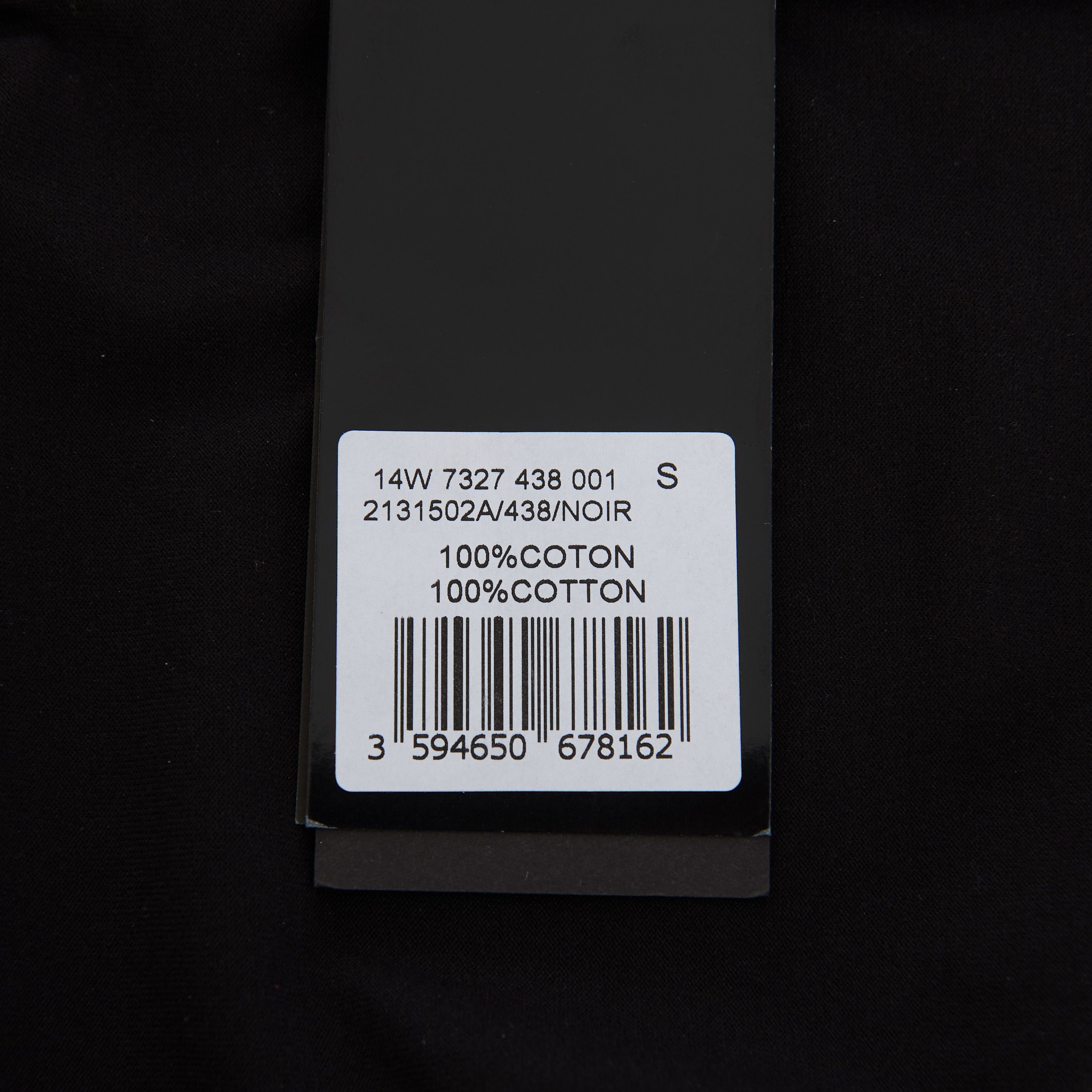 Givenchy Black Cotton Colombian Fit Abstract Paint Tshirt Size US S / EU 44-46 / 1 - 13 Thumbnail