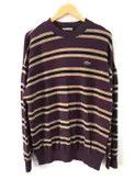 💥90s Lacoste Stripe Crewneck Pullover Sweatshirt