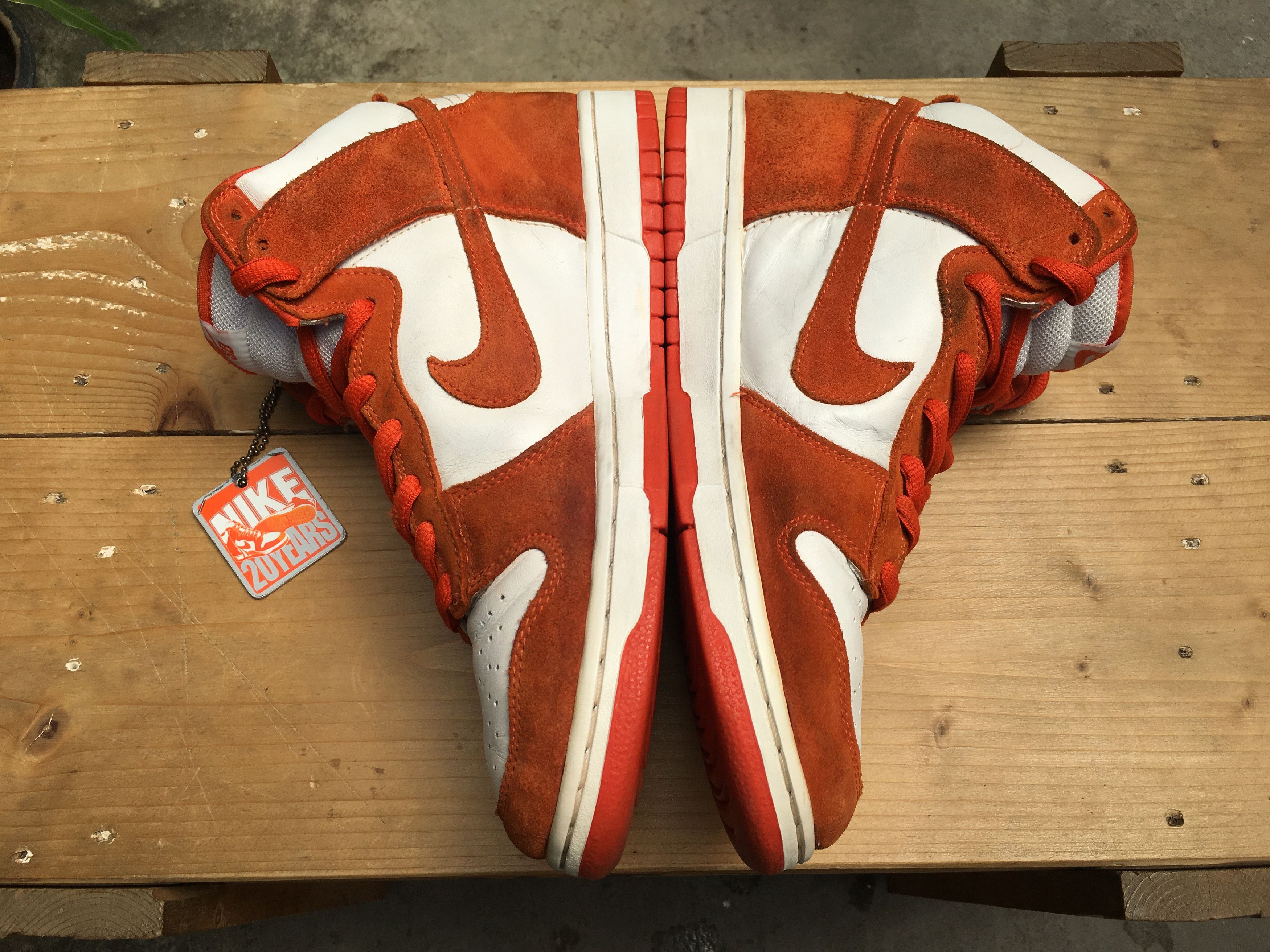 Nike 🔥 Rare Nike SB Dunk High Pro Syracuse 2005 Size US 11 / EU 44 - 20 Thumbnail