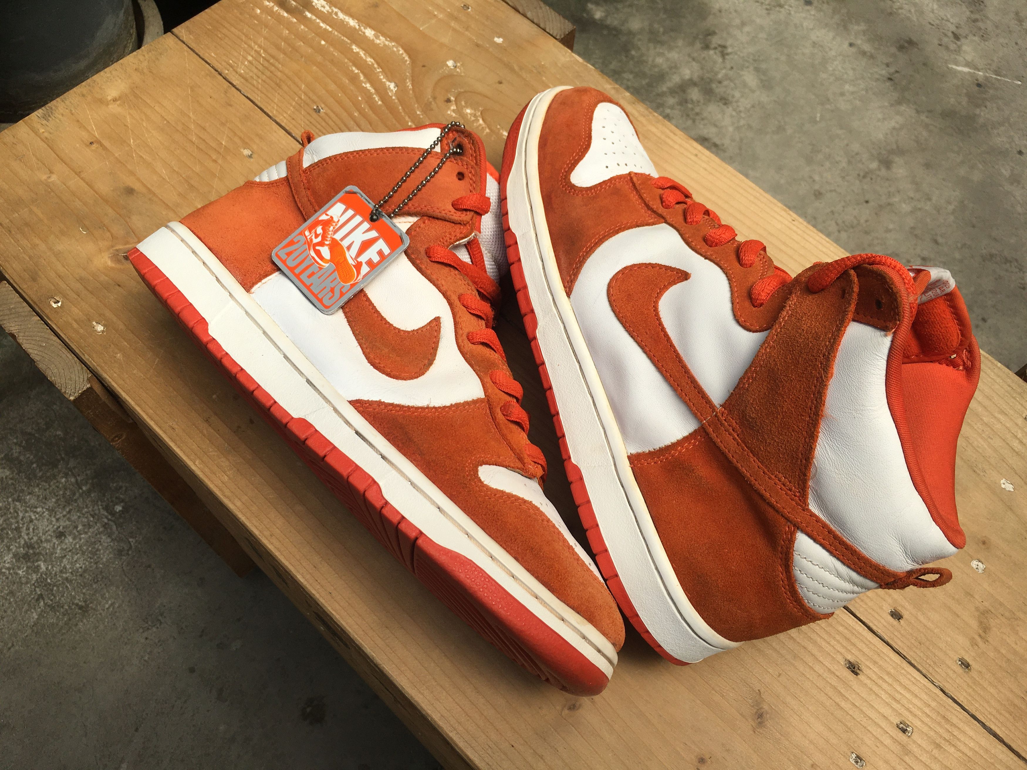 Nike 🔥 Rare Nike SB Dunk High Pro Syracuse 2005 Size US 11 / EU 44 - 18 Thumbnail