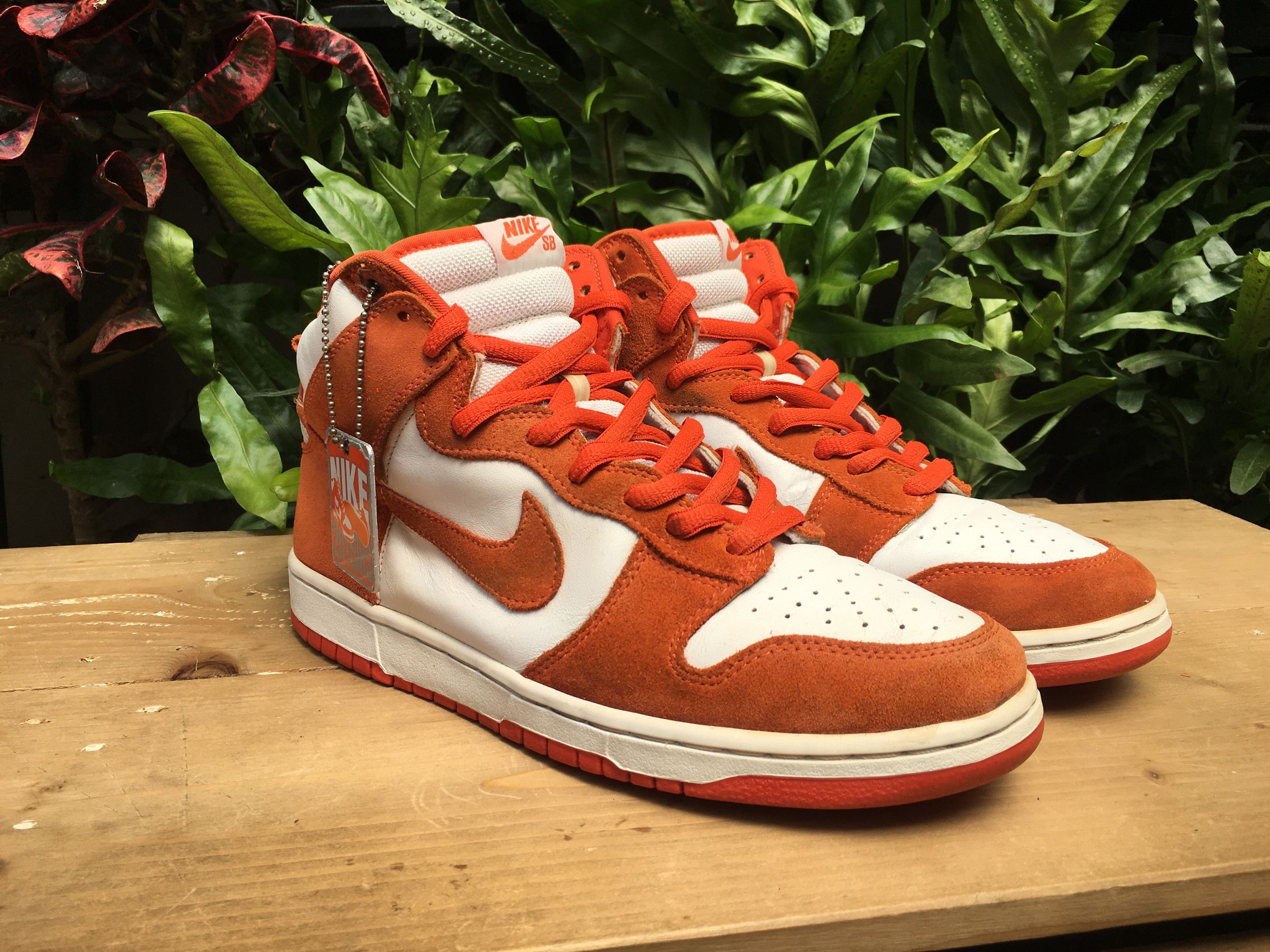 Nike 🔥 Rare Nike SB Dunk High Pro Syracuse 2005 Size US 11 / EU 44 - 5 Thumbnail