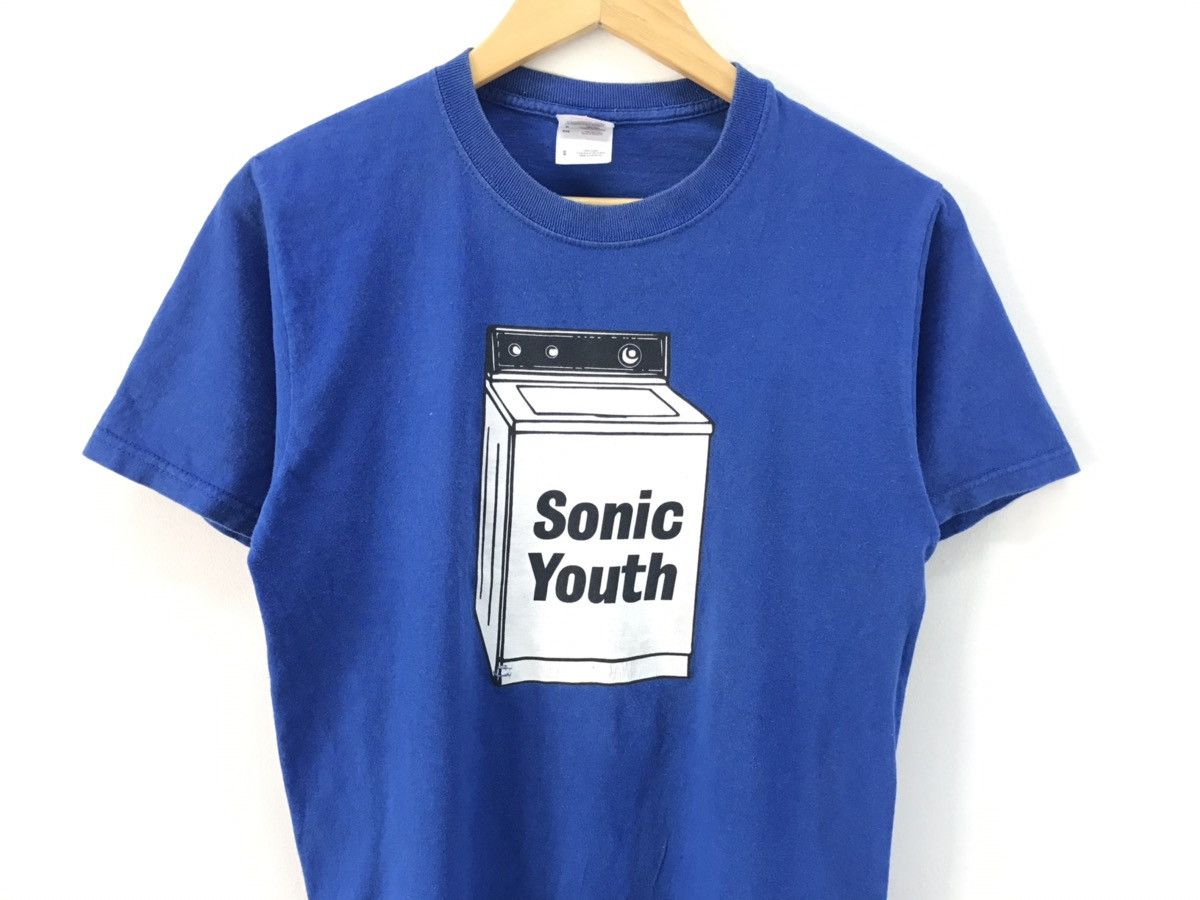 Band Tees × Fruit Of The Loom × Vintage 💥Band tee Sonic Youth Washing Machine Tshirt Size US S / EU 44-46 / 1 - 5 Thumbnail