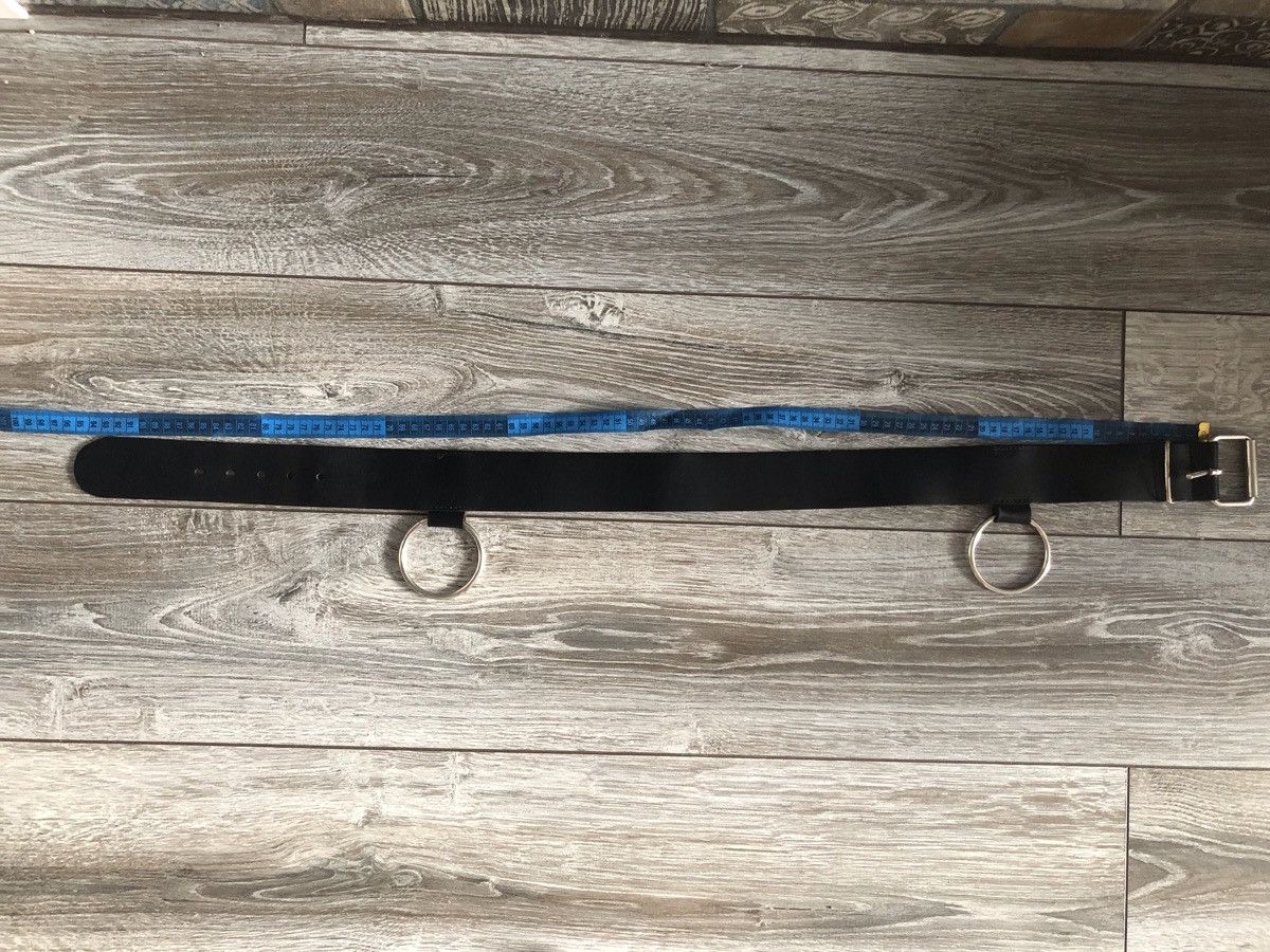 Maison Margiela Maison Margiela MMM Leather Metallic Bondage Belt Size ONE SIZE - 6 Thumbnail