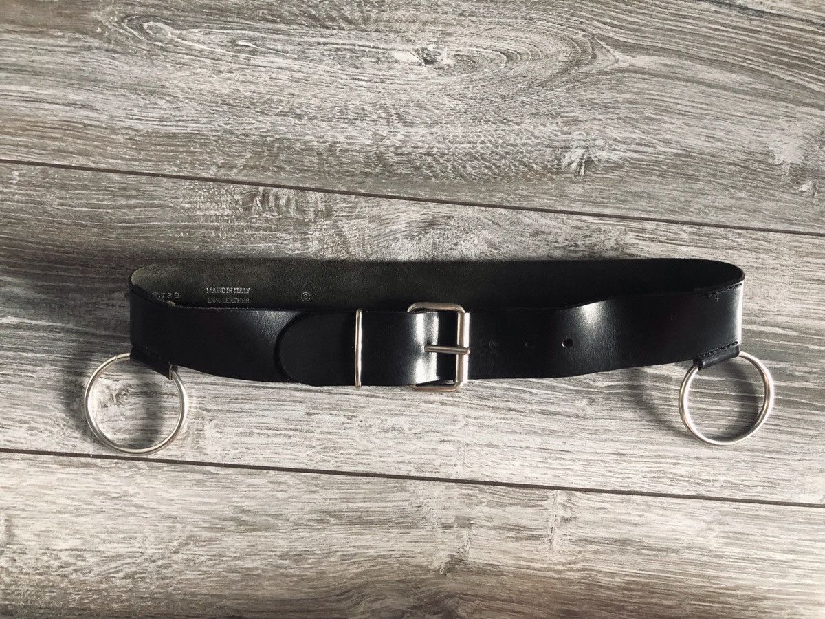 Maison Margiela Maison Margiela MMM Leather Metallic Bondage Belt Size ONE SIZE - 3 Thumbnail