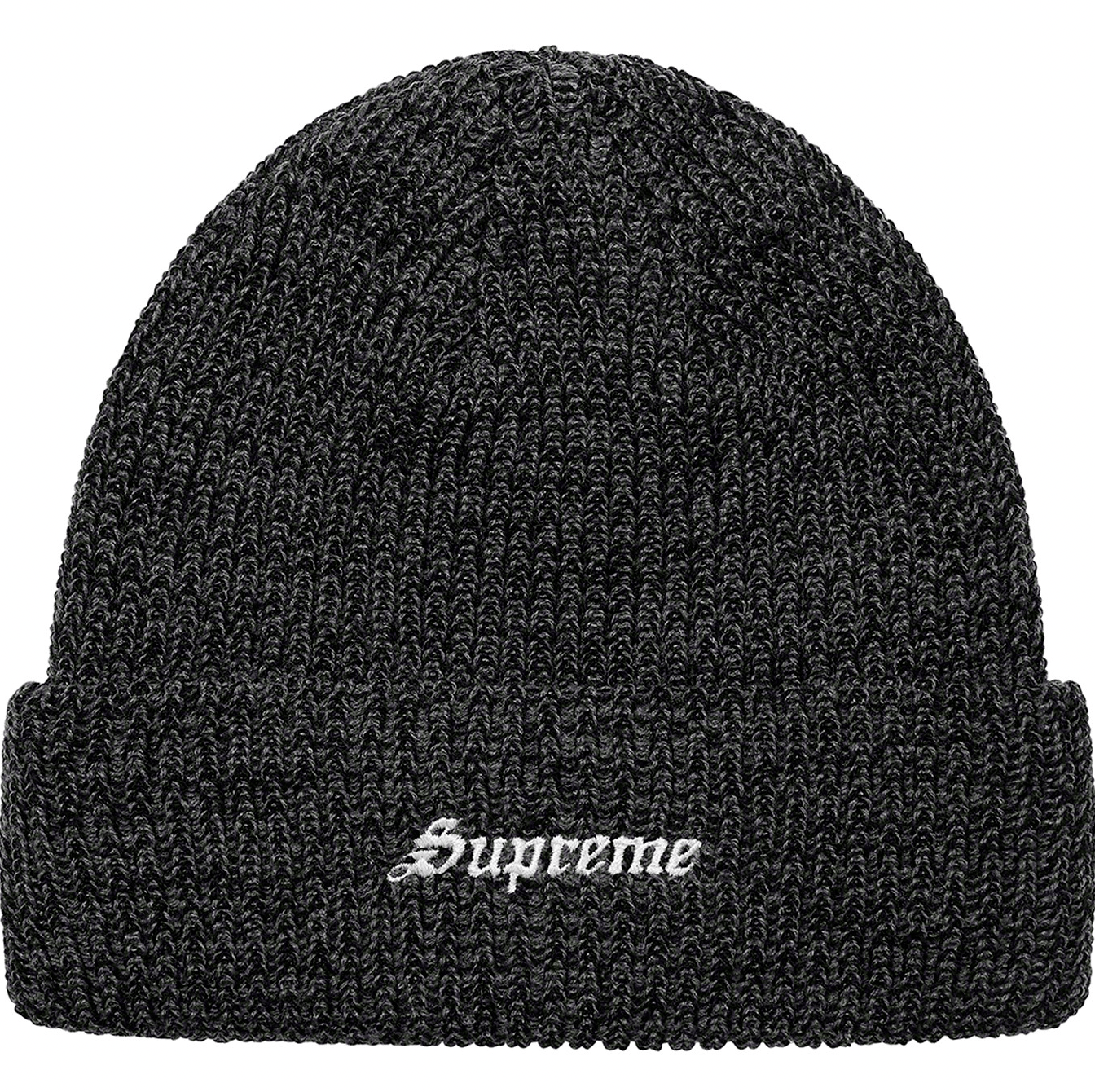 Supreme NWT Supreme Twisted Loose Gauge Beanie - Charcoal Size ONE SIZE - 1 Thumbnail