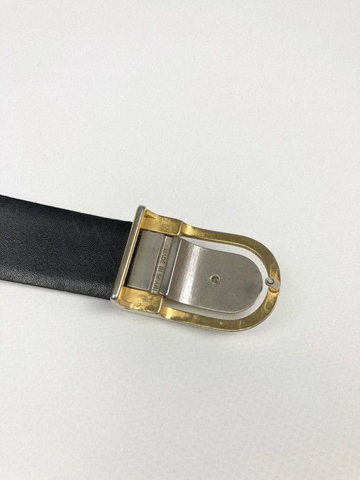 Dior CD Silver Buckle Reversible Belt 90cm