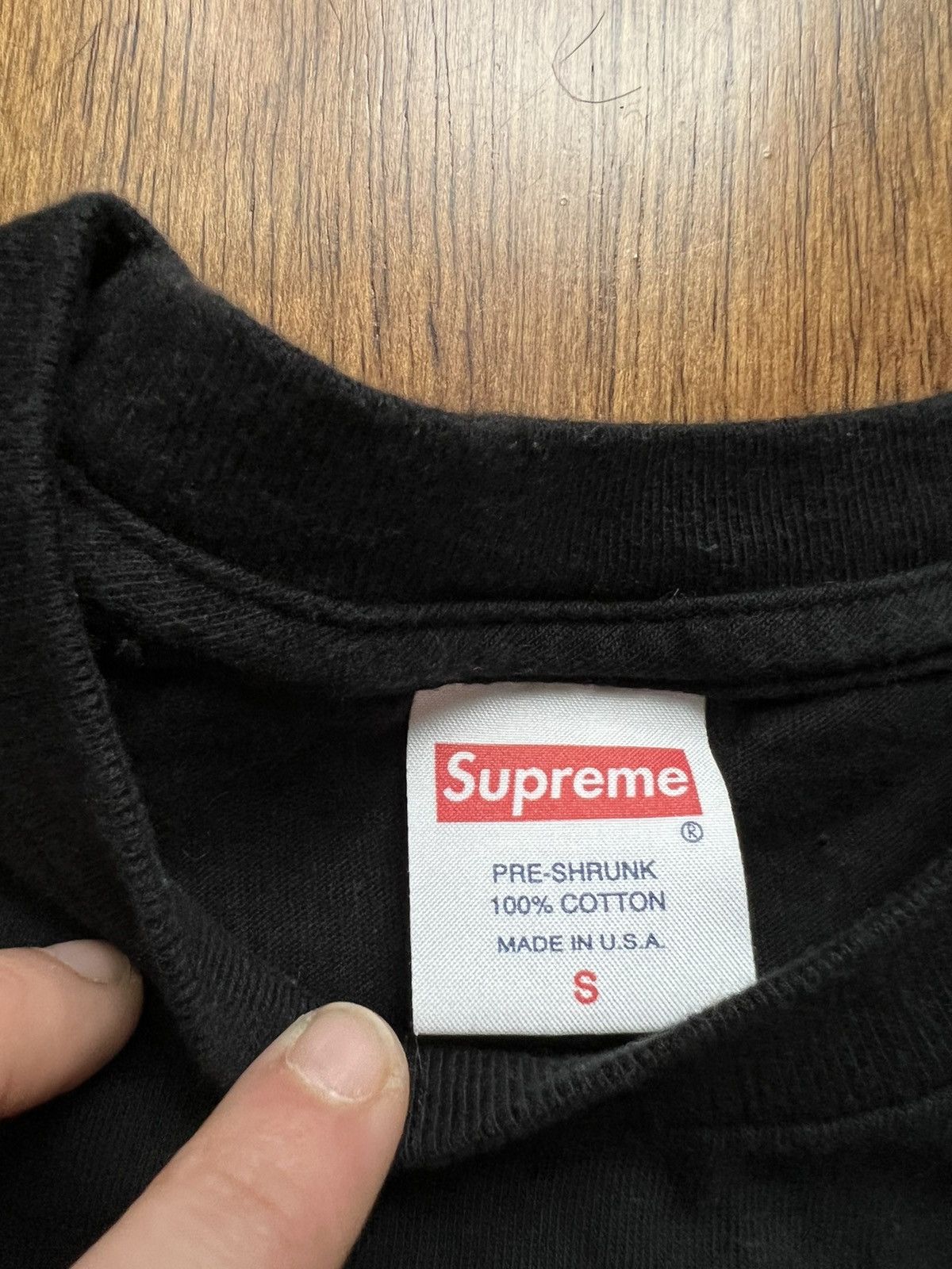 Supreme Supreme Strawberry Tee Black Small *Resell* Size US S / EU 44-46 / 1 - 3 Thumbnail