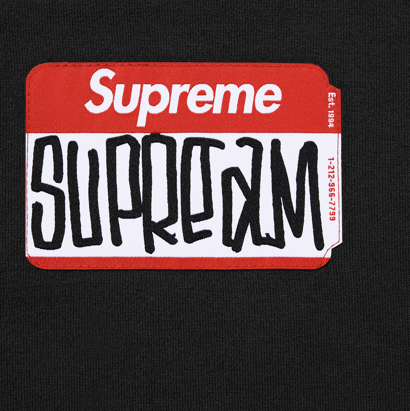Supreme NWT Supreme Gonz Nametag S/S Tee - Black - XL Size US XL / EU 56 / 4 - 3 Thumbnail
