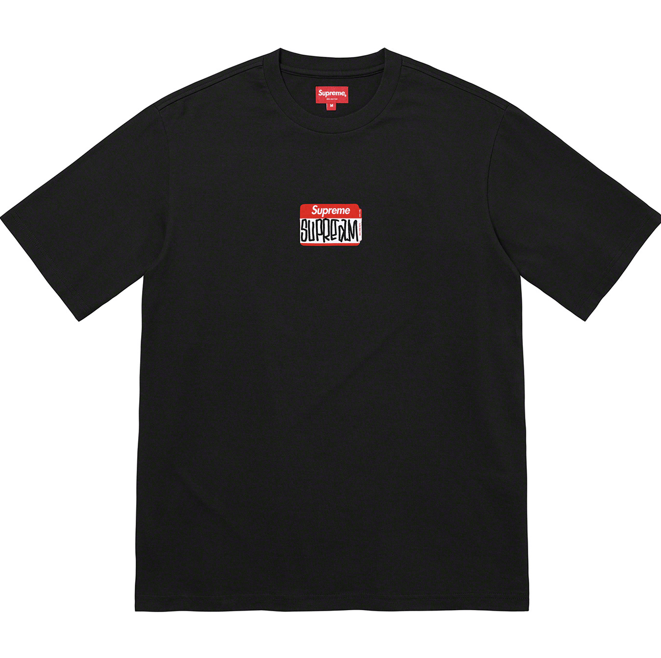 Supreme NWT Supreme Gonz Nametag S/S Tee - Black - XL Size US XL / EU 56 / 4 - 1 Thumbnail