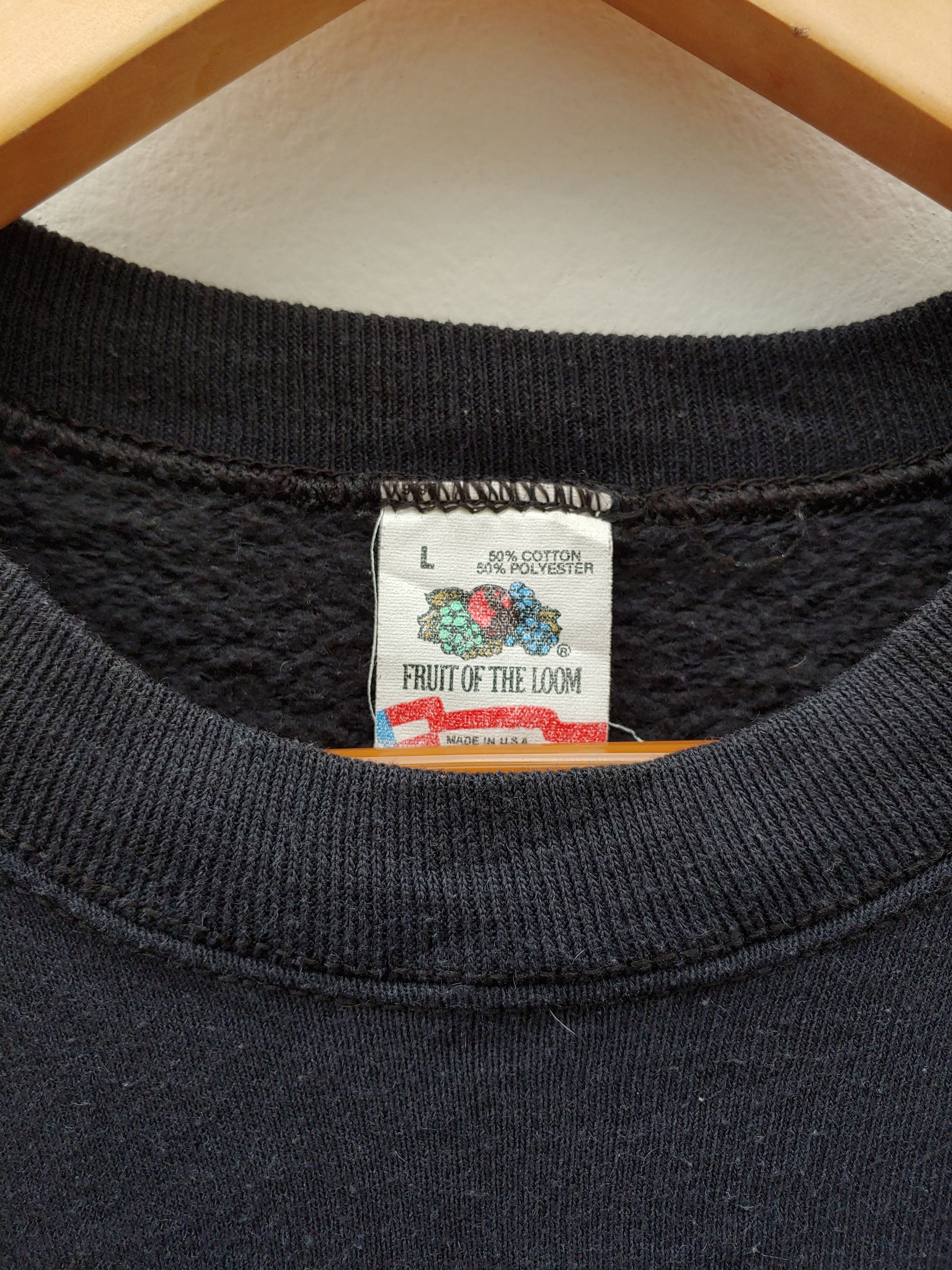 Vintage Vintage 80s Black History Month Sweatshirt Size US L / EU 52-54 / 3 - 3 Thumbnail
