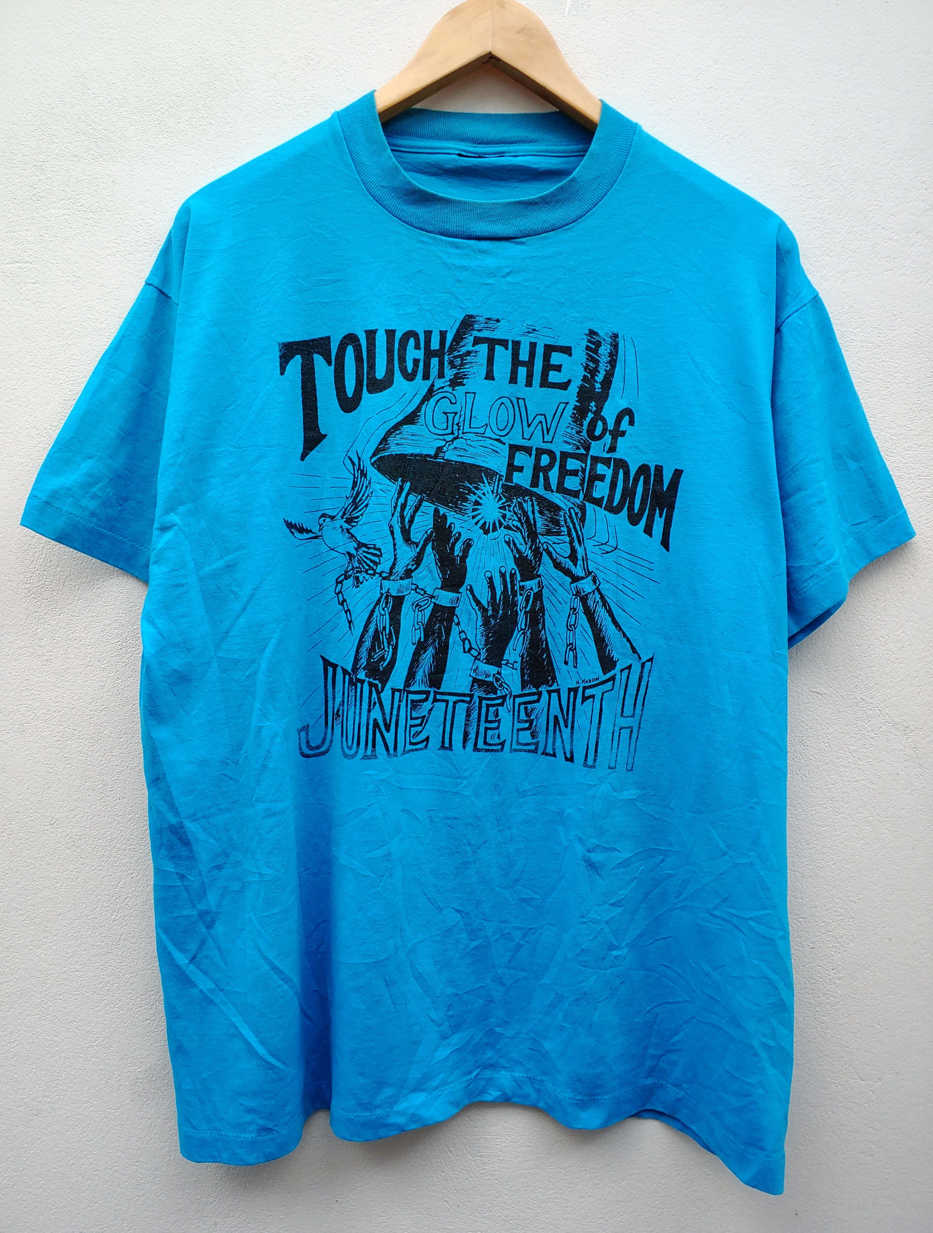 Vintage 80s Juneteenth Black History Month T Shirt