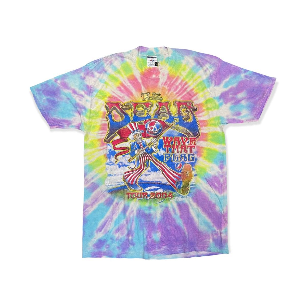 Band Tees × Vintage VINTAGE GRATEFUL DEAD 2004 TOUR BAND TEES Size US XL / EU 56 / 4 - 3 Thumbnail
