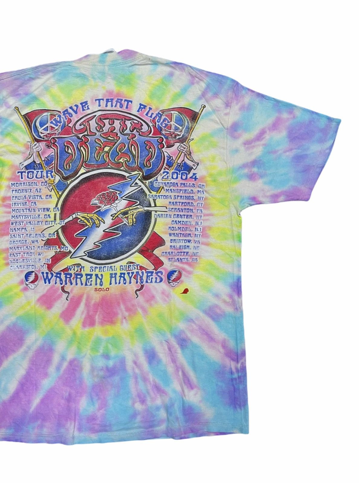 Band Tees × Vintage VINTAGE GRATEFUL DEAD 2004 TOUR BAND TEES Size US XL / EU 56 / 4 - 2 Thumbnail