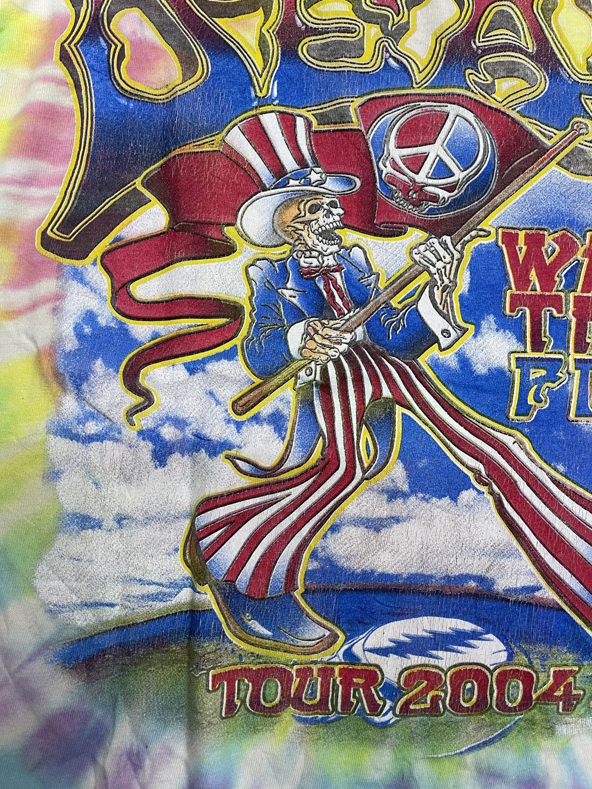 Band Tees × Vintage VINTAGE GRATEFUL DEAD 2004 TOUR BAND TEES Size US XL / EU 56 / 4 - 8 Thumbnail