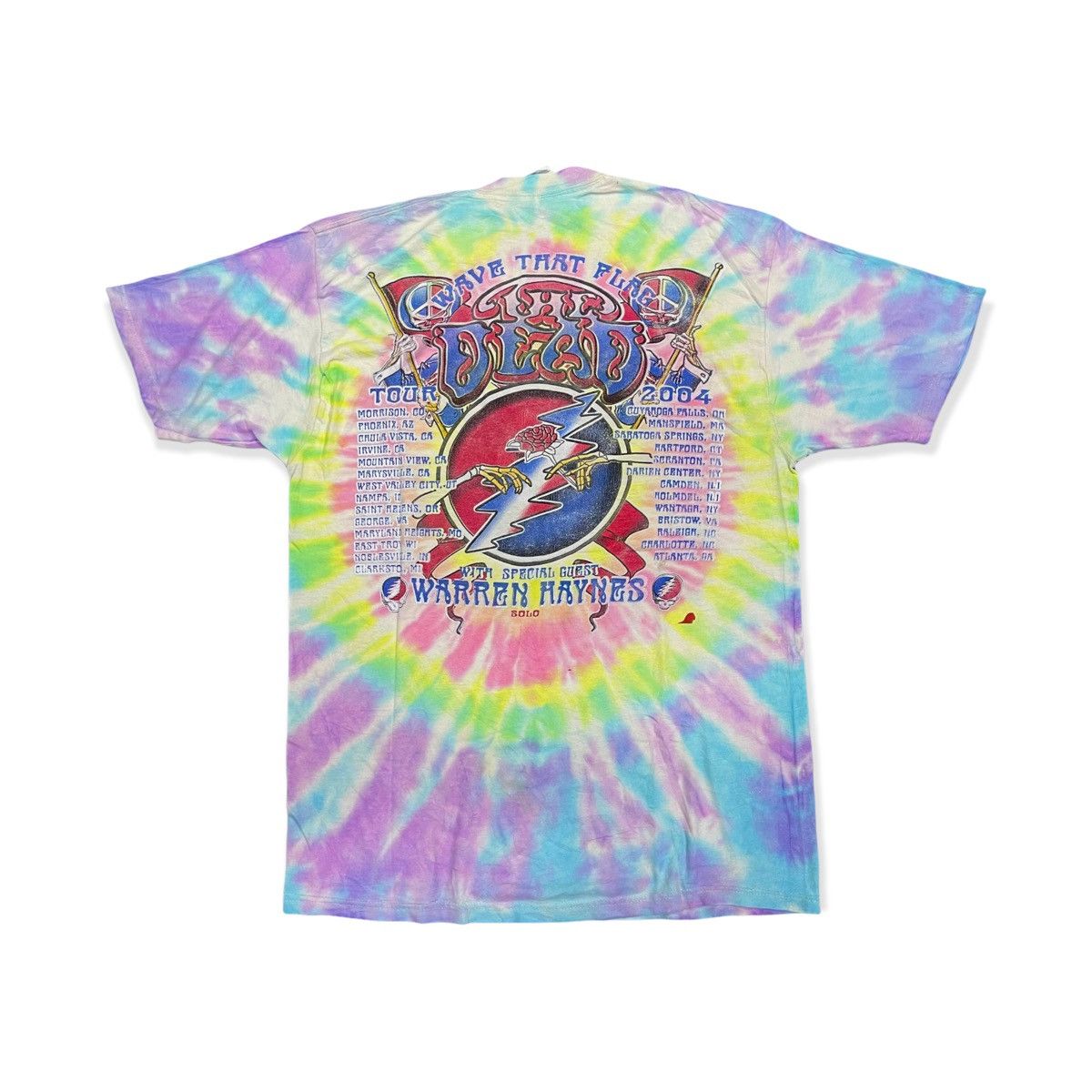 Band Tees × Vintage VINTAGE GRATEFUL DEAD 2004 TOUR BAND TEES Size US XL / EU 56 / 4 - 4 Thumbnail