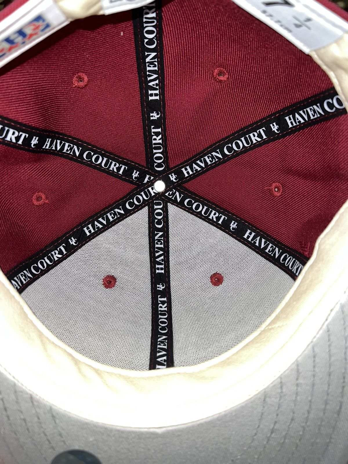Haven Maroon HavenCourt Fitted Hat 7 1/4 Size ONE SIZE - 4 Thumbnail
