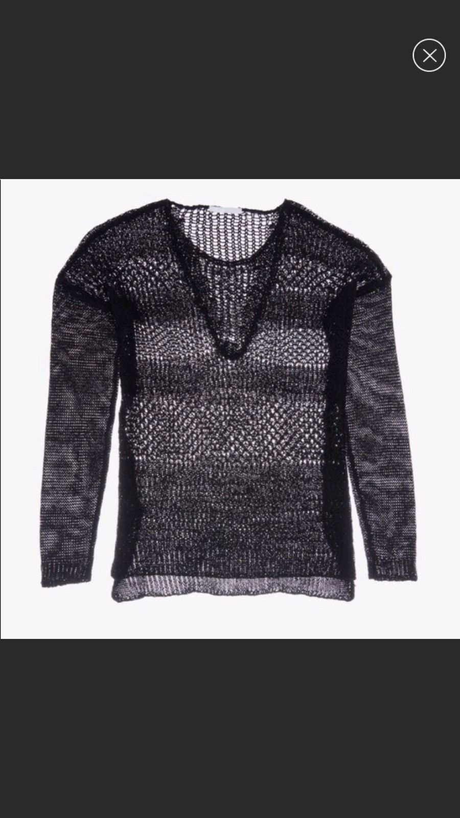 Destroyed Linen Knit