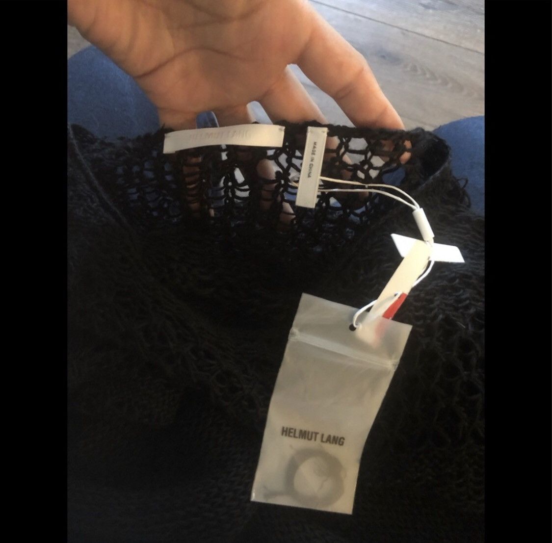 Helmut Lang Destroyed Linen Knit Size US XS / EU 42 / 0 - 8 Thumbnail