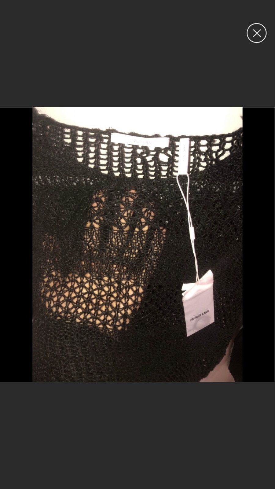 Helmut Lang Destroyed Linen Knit Size US XS / EU 42 / 0 - 5 Thumbnail