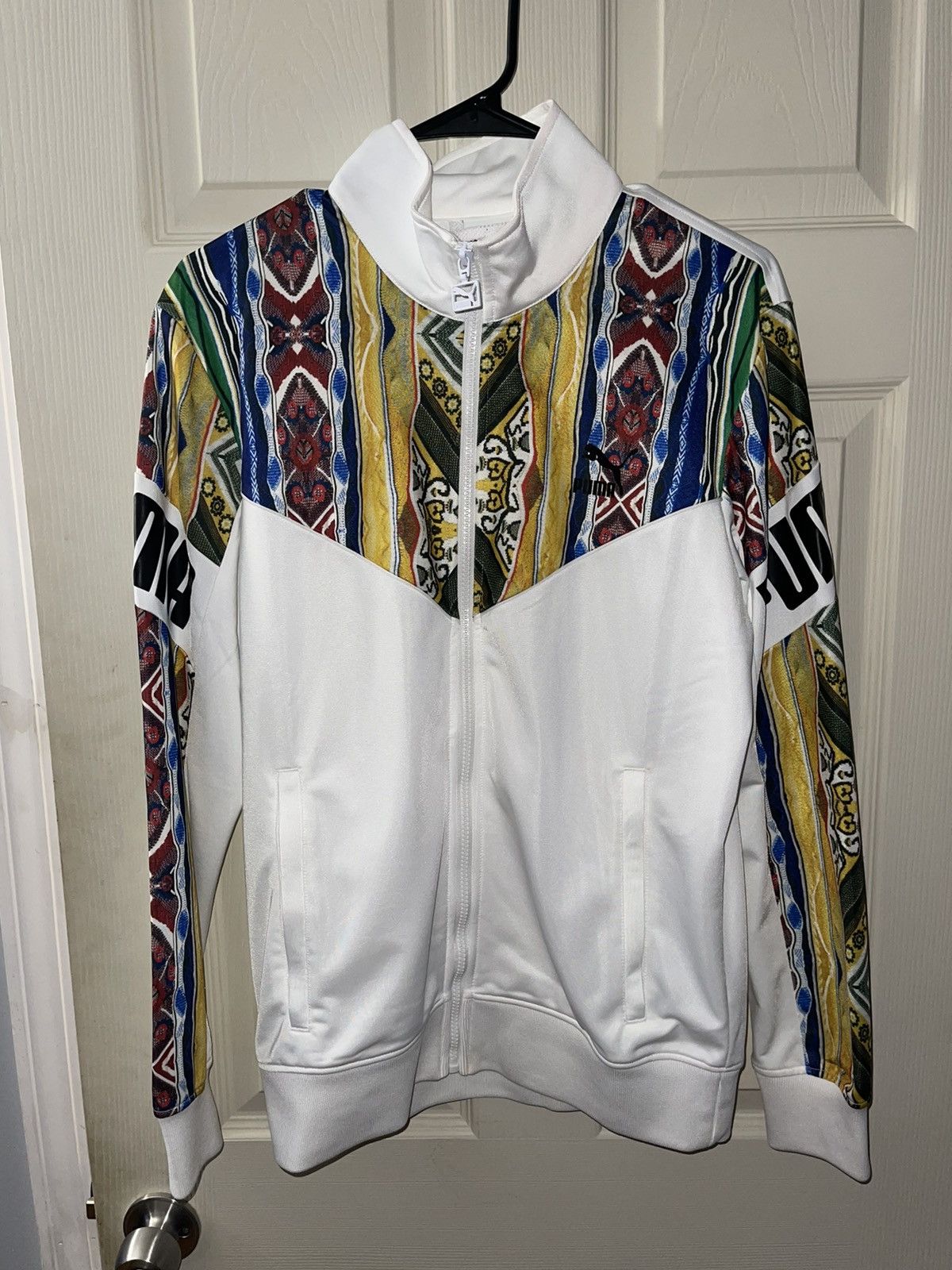 Puma coogi track jacket white online