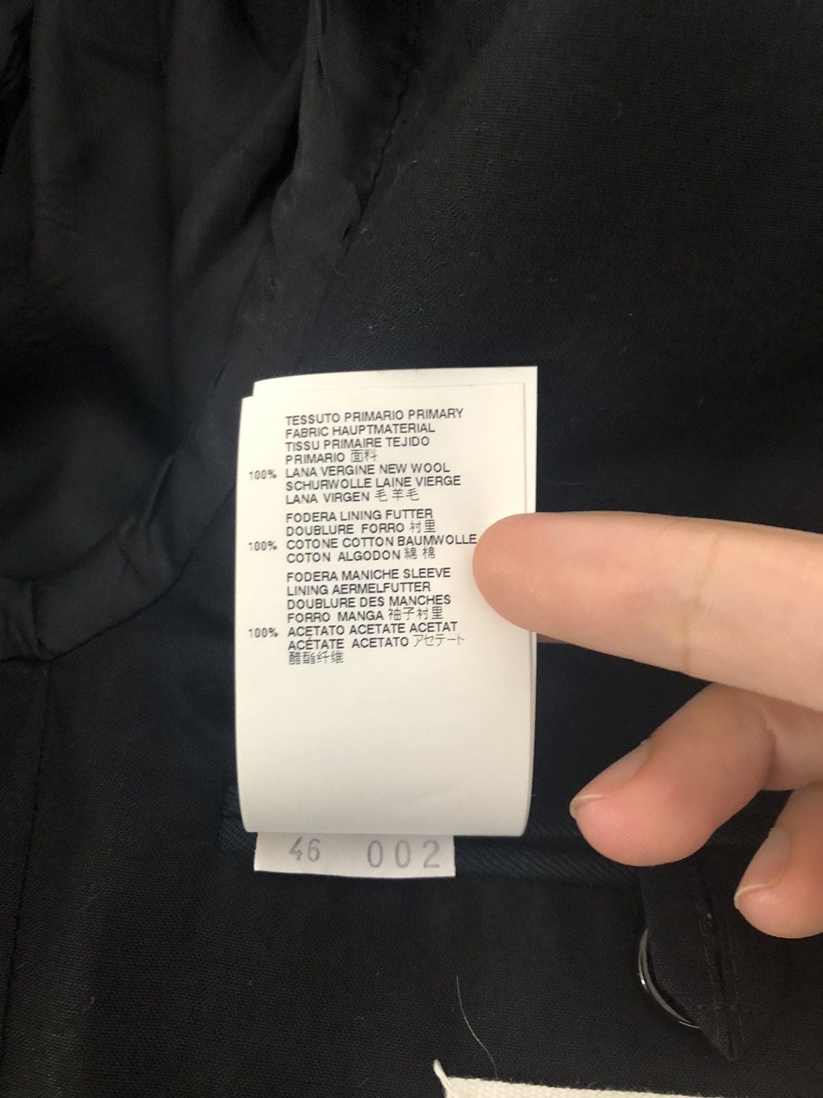 Maison Margiela Maison Margiela Peacock Blue Blazer Size 46R - 7 Thumbnail