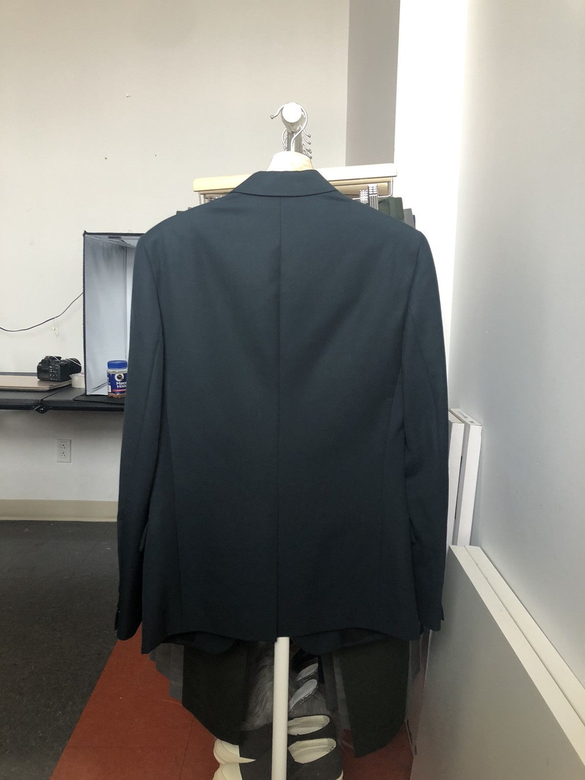 Maison Margiela Maison Margiela Peacock Blue Blazer Size 46R - 2 Thumbnail