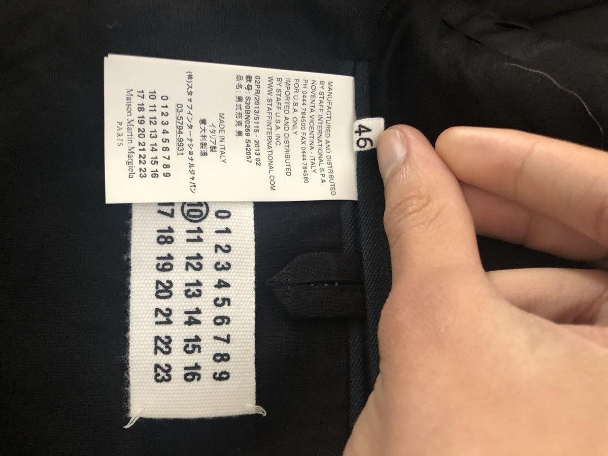 Maison Margiela Maison Margiela Peacock Blue Blazer Size 46R - 5 Thumbnail