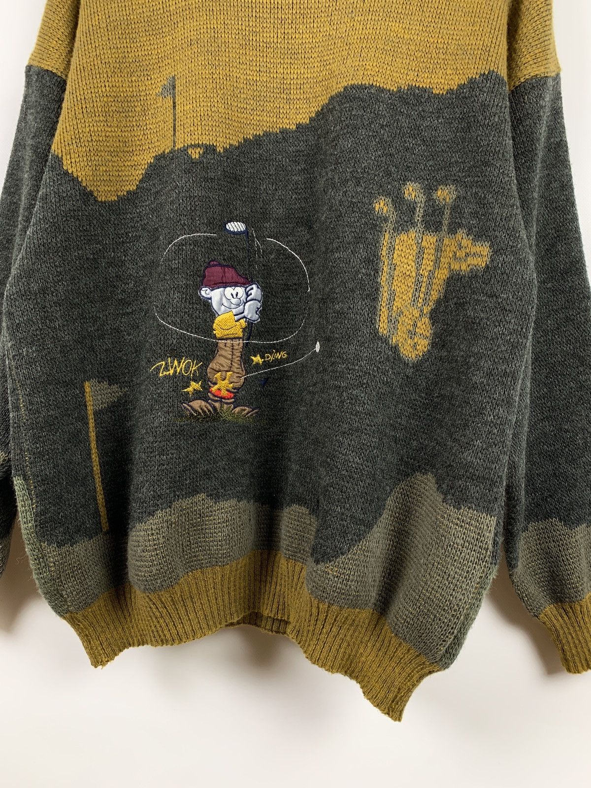 Vintage 80s Vintage Cartoon Wool Iceberg Style Sweater Size US L / EU 52-54 / 3 - 9 Thumbnail