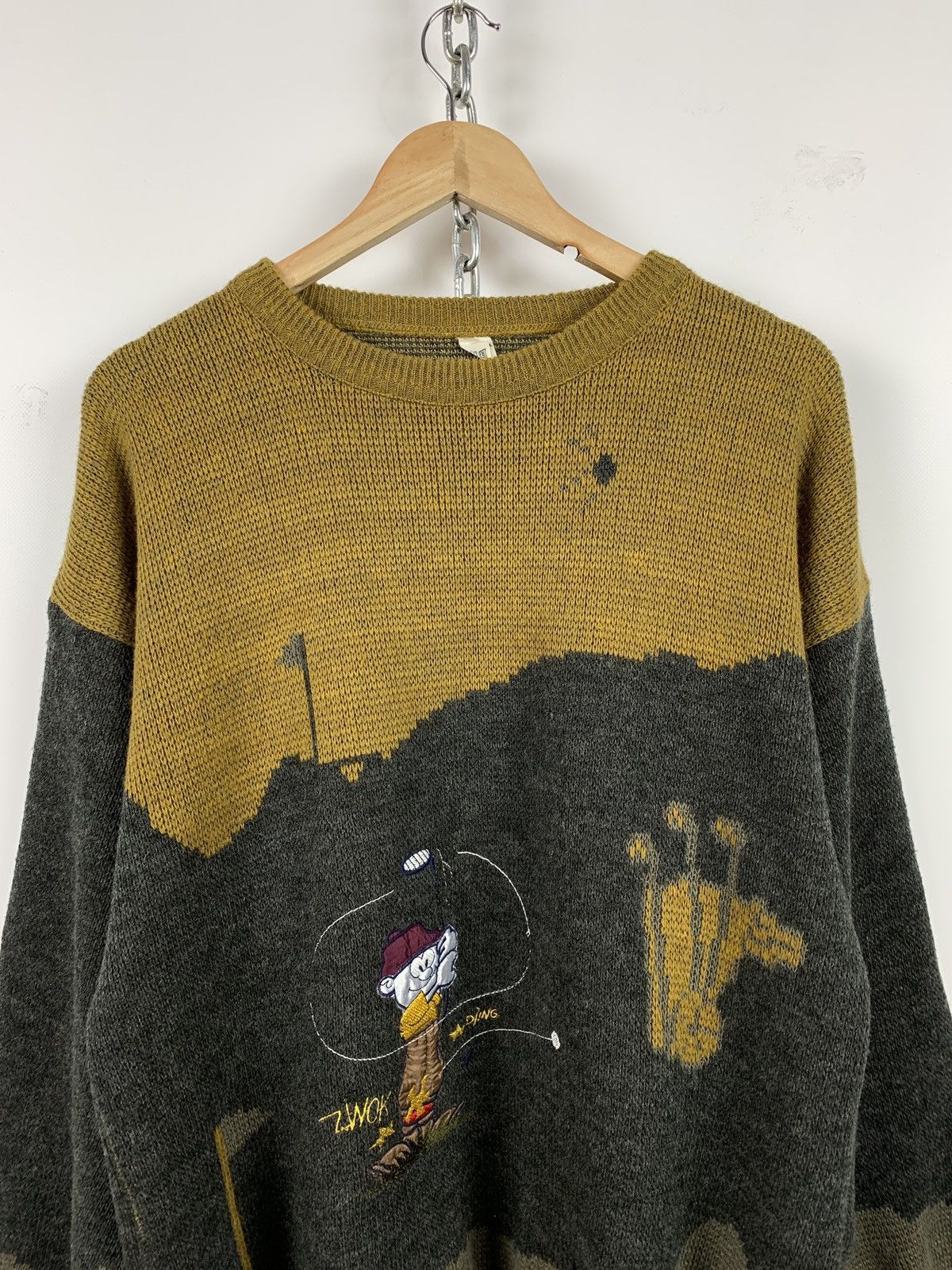 Vintage 80s Vintage Cartoon Wool Iceberg Style Sweater Size US L / EU 52-54 / 3 - 7 Thumbnail