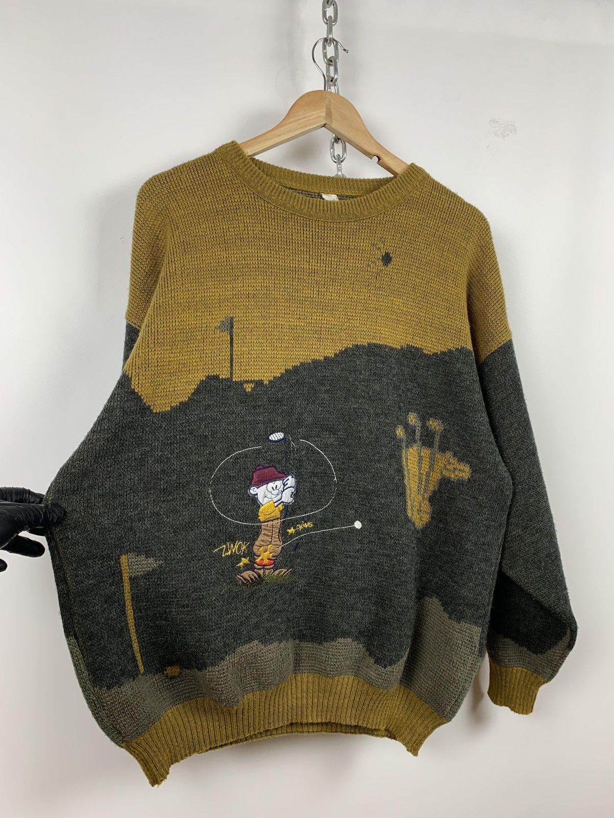 Vintage 80s Vintage Cartoon Wool Iceberg Style Sweater Size US L / EU 52-54 / 3 - 8 Thumbnail