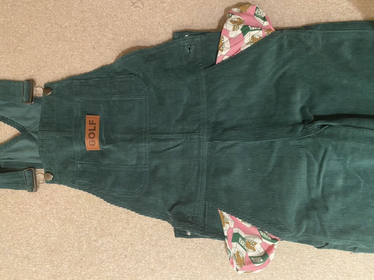 Golf Wang Corduroy Overalls / Dungarees Green | Grailed